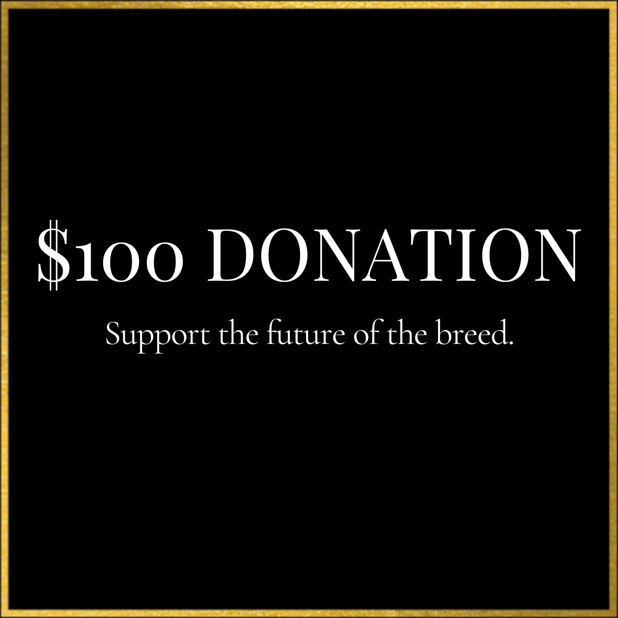 $100 Donation