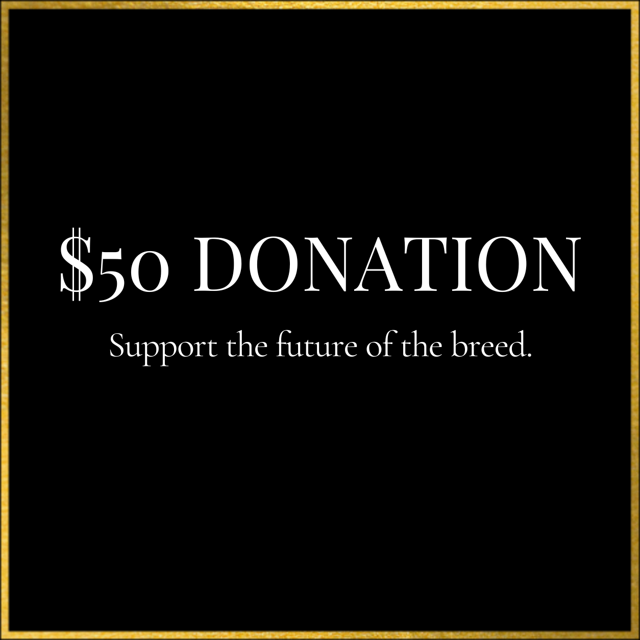 $50 Donation